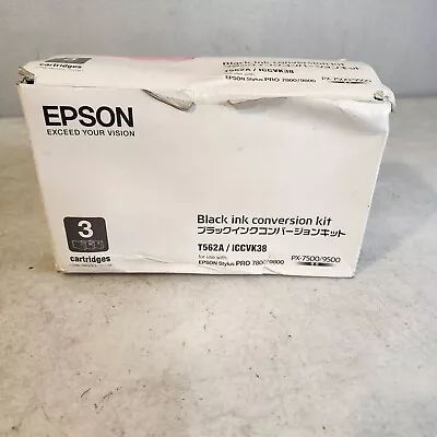 Epson T562A Three Color Ink Conversion Kit For Epson Stylus PRO 7800/9800 • $14.99