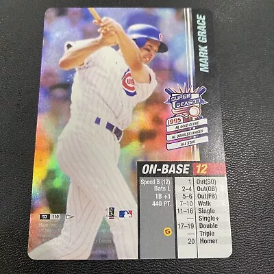 2003 MLB Showdown 110 Mark Grace Pennant Run Super Season Foil Chicago Cubs • $24.99