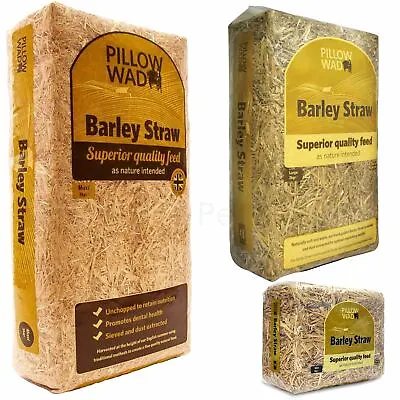 Pillow Wad Barley Straw Quality Dried Animal Pet Natural Bedding Feed • £5.99