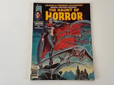 Marvel Preview #12 THE HAUNT OF HORROR Curtis Comic Magazine 1st LILITH 7.0 F/VF • $80