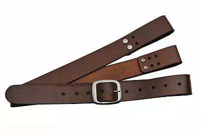 Adjustable Shoulder Belt Harness For Medieval/Samurai Swords - Brown Leather • $29.24