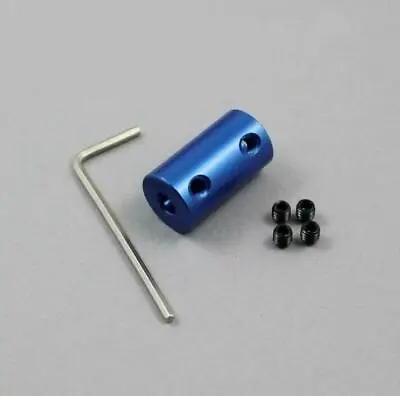 Blue 4/5/6/7/8mm Shaft Coupling Rigid Coupler Aluminum Flexible Motor Connector • $2.16