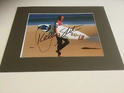$295 • Buy Kelly Slater Hand Signed **Matted And Ready To Frame**