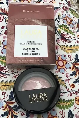 Baked Blush-n-Brighten In Down To Earth By Laura Geller 4.5g NEW & Boxed • £18