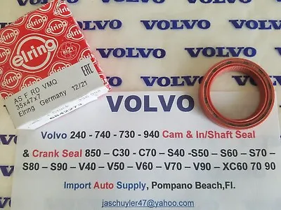 Volvo 240 - 740 - 730 - 940 Cam & In/Shaft Seal  & Crank Seal  850 - C70 - S60 + • $5.95