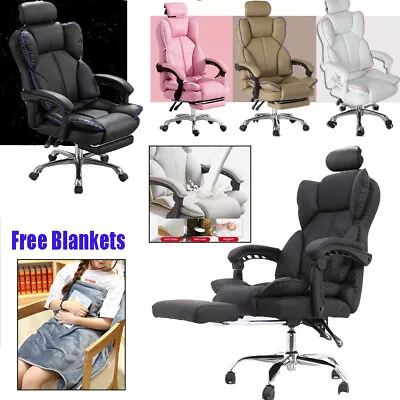 $89.99 • Buy Racing Gaming Chairs Swivel Lift Office Executive Recliner Computer Desk Chair