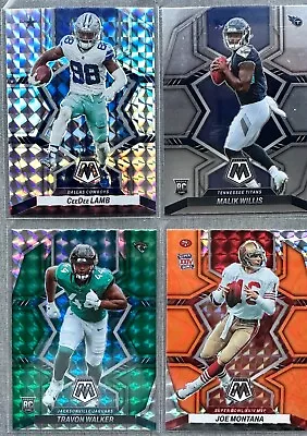 2022 Panini Mosaic Football Complete Your Set: Stars Rookies Color Prizms + • $0.99