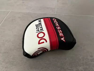 ODYSSEY WHITE HOT OG ROSSIE MID-MALLET PUTTER HEADCOVER - Red White Black - NEW • $19.95