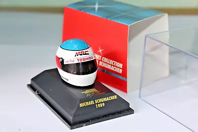Minichamps 1:8 F1 Formula One Driver Helmet - Michael Schumacher 1989 510380902 • $12.42