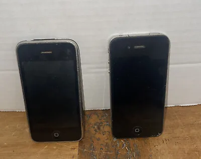 Two Apple IPhones For Parts - Model A1303 32 GB And Model A1332 (black) • $37.99