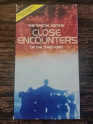 VHS Tape Close Encounters Of The 3rd Kind Special Edition UFO Steven Spielberg  • $3.99