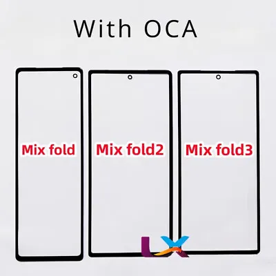 New Front Screen Glass Lens Replacement For Xiaomi Mi Mix Fold Mix Fold 2 Fold3 • $8.89