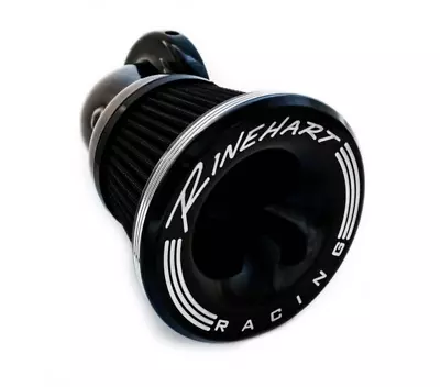 Rinehart MOTO Series Black 90? Velocity Air Cleaner Harley Fly By Wire TBW 08-16 • $419.95