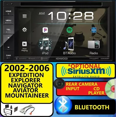 02-06 Ford Expedition Explorer Lincoln Aviator Navigator Bluetooth Cd/dvd Radio • $509.52