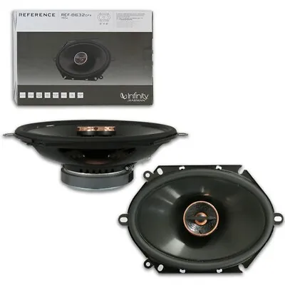 Infinity Reference REF 8632cfx Car Audio 6 X 8-inch 2-way Coax Speakers (Pair) • $54.95