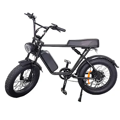 1000W Motor 48V Electric E-Bike Fat Tire 20  Off Road Snow Mountain Bicycle Bike • $1099.99