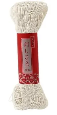 Sashiko Japanese Embroidery Thread 100m Daruma Yokota 2 Ecru Ivory Natural White • £7.85