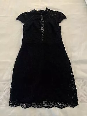 Black Lace Bebe Dress Size Small • $8.80