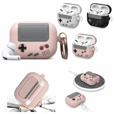 $7.26 • Buy For Apple AirPods Pro/2nd Gen Shockproof Game Console Rubber Case Keychain Cover