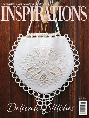 Inspirations Embroidery Magazine - Issue #115 (Jul'22) Inc P&P • £9.99