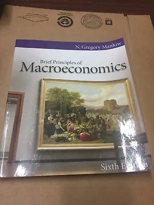 Mankiw's Principles Of Economics: Brief Principles Of Macroeconomics By N.... • $16.01