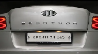 BRENTHON NEW Chrome Wide Lettering Emblem Badge For Hyunda Kia Universal Vehicle • $36.09