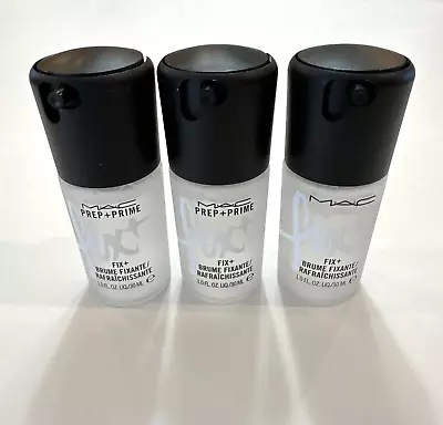 NWOB MAC Prep + Prime Fix + Skin Refresher Finishing Mist Lot 3 Setting Spray • $19.99