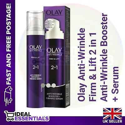 £9.97 • Buy Olay Anti-Wrinkle Firm And Lift 2 In 1 Day Cream And Firming Serum 50ml. 
