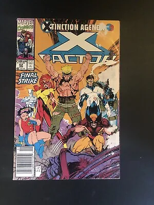 Marvel Comics X-FACTOR #62 JAN 1991 X-Tinction Agenda • $4