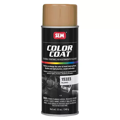 SEM Color Coat Palomino Flexible Vinyl Spray Auto Paint 12 Oz. SEM 15323 • $18.99