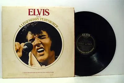 ELVIS PRESLEY A Legendary Performer Volume 1 LP/VG+ CPL1-0341 Vinyl & Booklet • $44.99