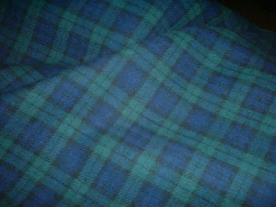 100% Brushed Cotton Soft Tartan Fabric - 150cm (59 ) Wide- 4 Styles Inc Stewart. • £0.99