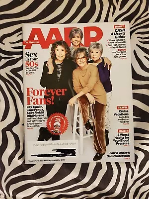 AARP Magazine February/March 2023 Tomlin Fonda • $5.75