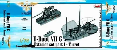 CMK Resin N72004 1:72nd Scale U-Boot VII C Exterior Set Part I – Turret • £34.99