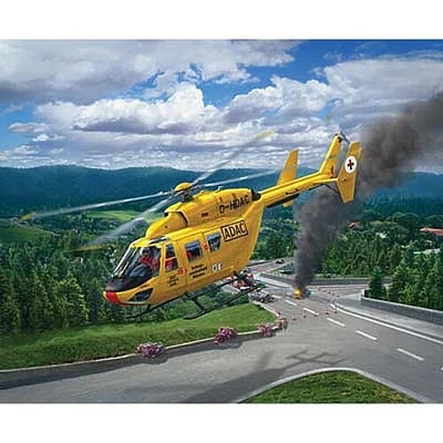 $8.33 • Buy Revell-Germany BK-117 ADAC - Plastic Model Helicopter Kit - 1/72 Scale - #04953