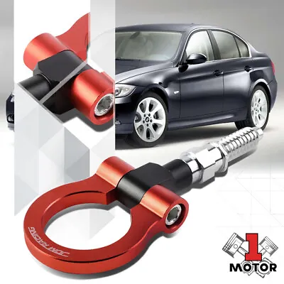 7 M15.8xP3.175 Red Tow Hook Ring Front/Rear Aluminum For 97-06 BMW 3/5/7 Series • $12.87