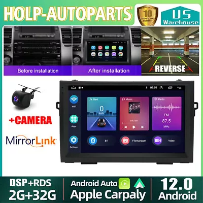 Android 12 Apple Carplay GPS Navi Cart Stereo Radio For Toyota Prius 2003-2009 • $139.65