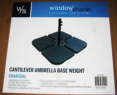 $100 • Buy Window Shade - Cantilever Umbrella Base Weight - Charcoal