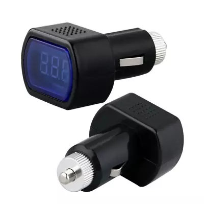 Mini Car Voltmeter Digital Display Car Voltage Detector Portable Battery Monitor • $6.29