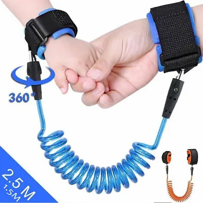 Adjustable Wrist Link Kid Bracelet  Anti-Loss Lost Baby Safety Harness Leash • £6.99