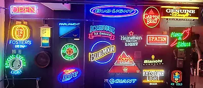 Vintage Keystone Light Beer Neon Sign Wall Hanging 26 X16  • $199.99