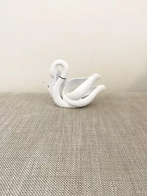 £14.90 • Buy NEXT White Swan Ornament/home Office Animal Abstract Sculpture Figure Gift New