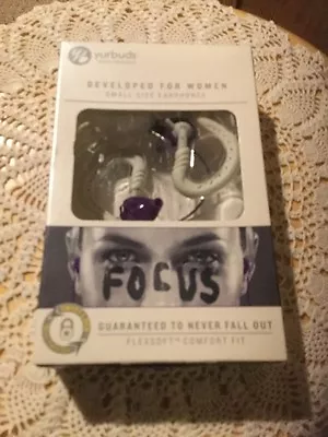 NIB YURBUDS Small Sized Earphones Designed For Women.  Gray.  Sport. • $25