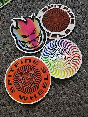 Spitfire Wheels Sticker Lot Of 4 • $7.50