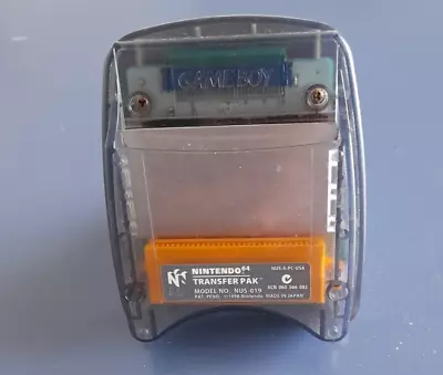 Official Nintendo N64 Transfer Pak Gameboy Pack Authentic OEM NUS-019 • $12