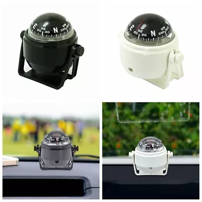 Waterproof Car Compass Ball Navigation Direction Guide For Marine Boat Truck • £9.99