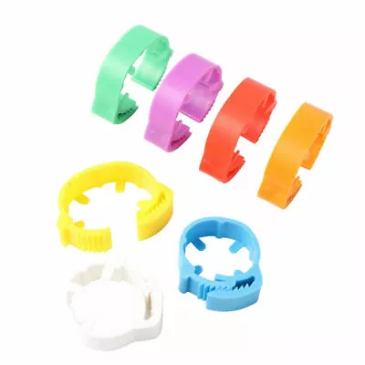£4.69 • Buy 7 Adjustable Poultry Leg Rings | 20 - 24mm | Large Chicken Ducks Geese Turkey