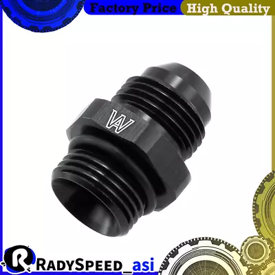 -8 AN Flare To -8 ORB O Ring Boss Adapter AN Fitting ORB BLACK 8 Orb New • $15.59