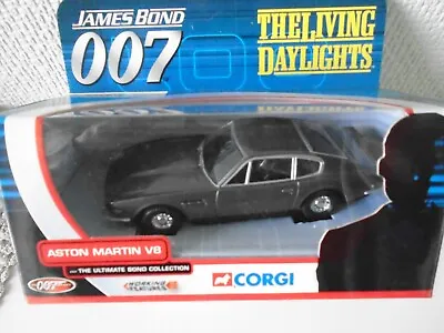 2002 Corgi James Bond 007 The Living Daylights Aston Martin V8 - TY04802 • $12.31