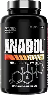 Nutrex Research Anabol RIPPED Hardcore Muscle Builder & Hardening 60 Capsules • $32.99